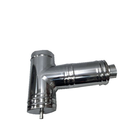 Stainless "T" for Insulated Chimney
